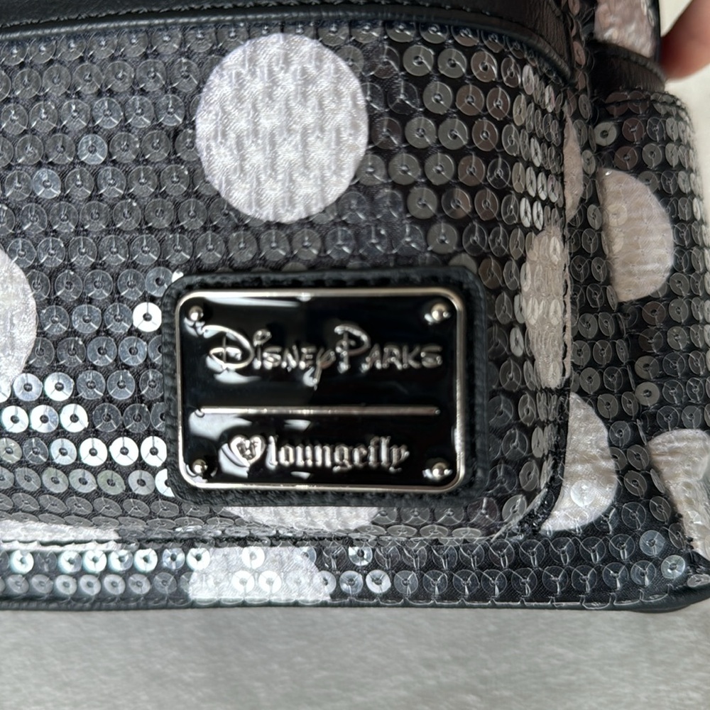 Disney Park Sequin Mini Mouse, Backpack - image 3